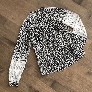 2/40$ π Beautiful leopard blouse | chiffon